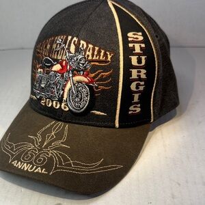 Sturgis Rally 2006 Embroidered Cap Hat, Trucker, Snap back